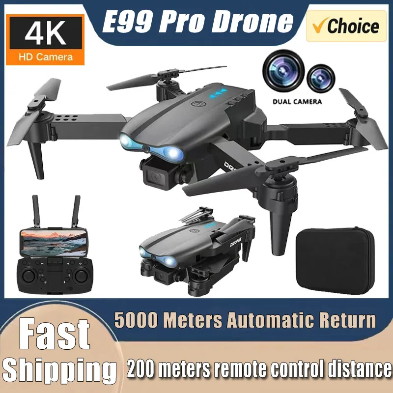 Drone Rc E99 Pro - طائرة بدون طيار E99Pro RC جديدة