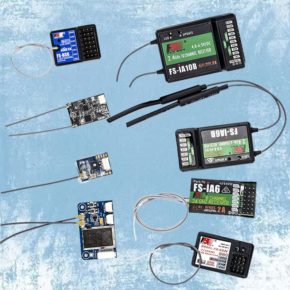 Drone Lipo Battery - جهاز استقبال Flysky RC طراز FS-IA6