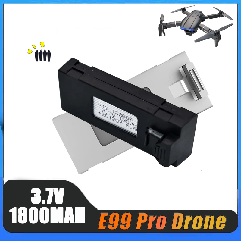 Drone Rc E99 Pro - 1-10 قطعة E99 Pro بطارية توصيل