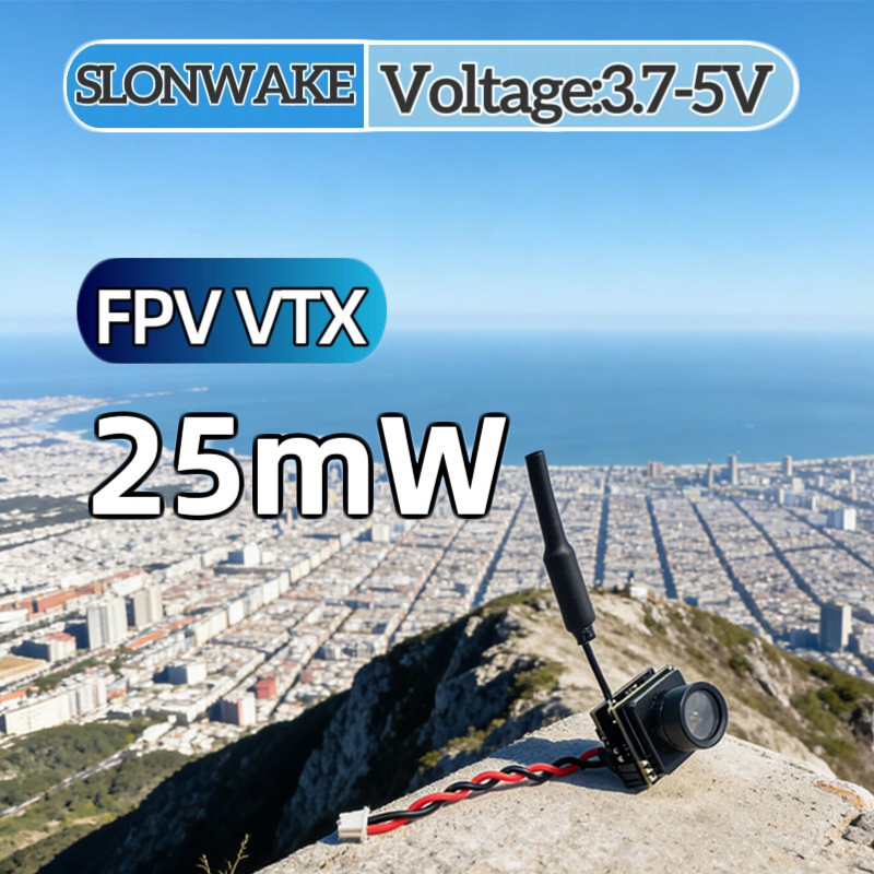 Drone Rc Receiver And Transmitter - جهاز إرسال فيديو مدمج SLONWAKE FPV