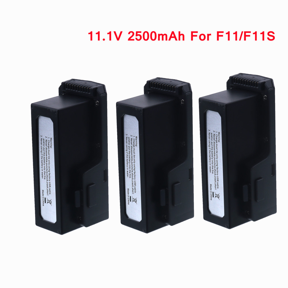 Drone Lipo Battery - بطارية احترافية لـ SJR/C SJRC F11/F11