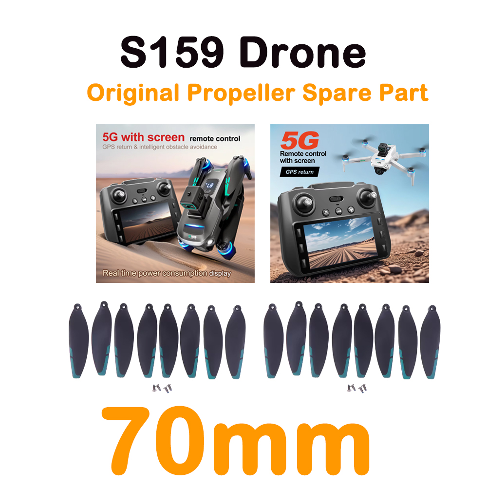 Drone Rc Gps S159 - مروحة S159 مقاس 70 مم بالجملة،