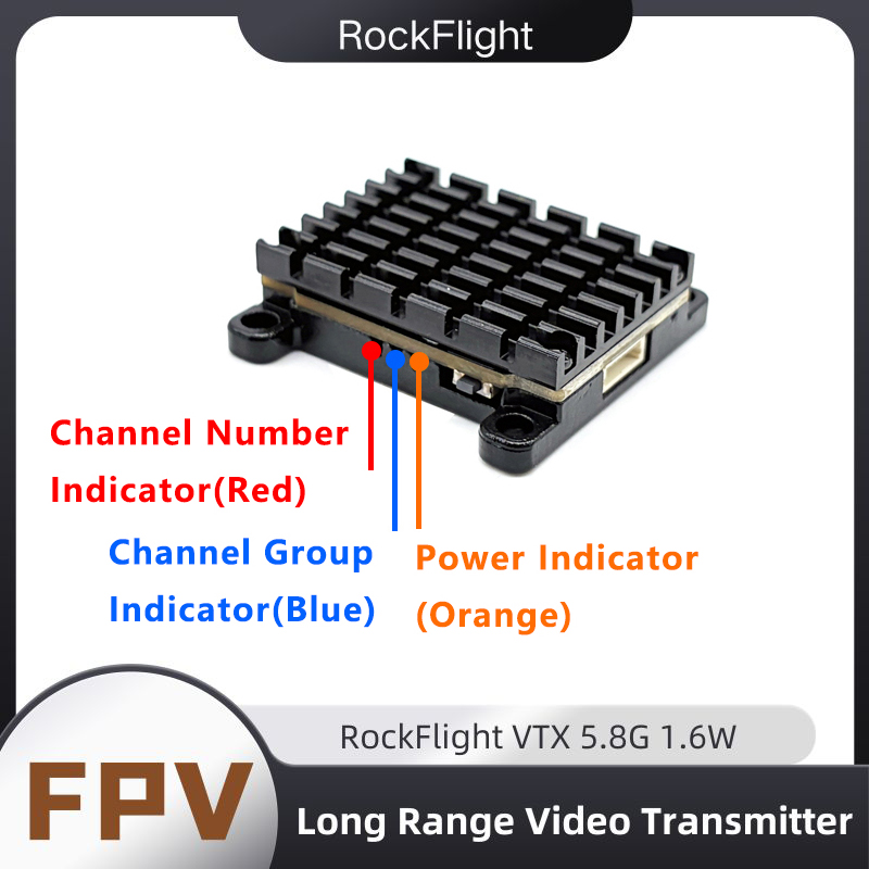 جهاز إرسال RockFlight TX663 VT - مراجعة Drone Rc Receiver And Transmitter وسعره