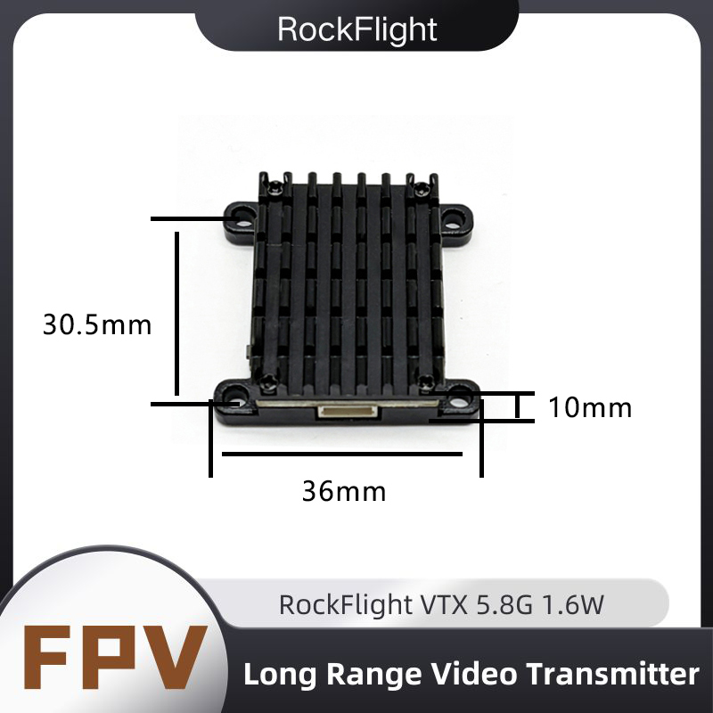 جهاز إرسال RockFlight TX663 VT - مراجعة Drone Rc Receiver And Transmitter وسعره