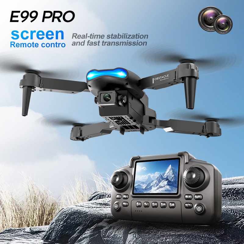 طائرة بدون طيار ZNLYRION RC مع - مراجعة Drone Rc E99 Pro وسعره