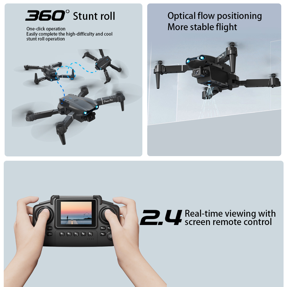 طائرة بدون طيار ZNLYRION RC مع - مراجعة Drone Rc E99 Pro وسعره