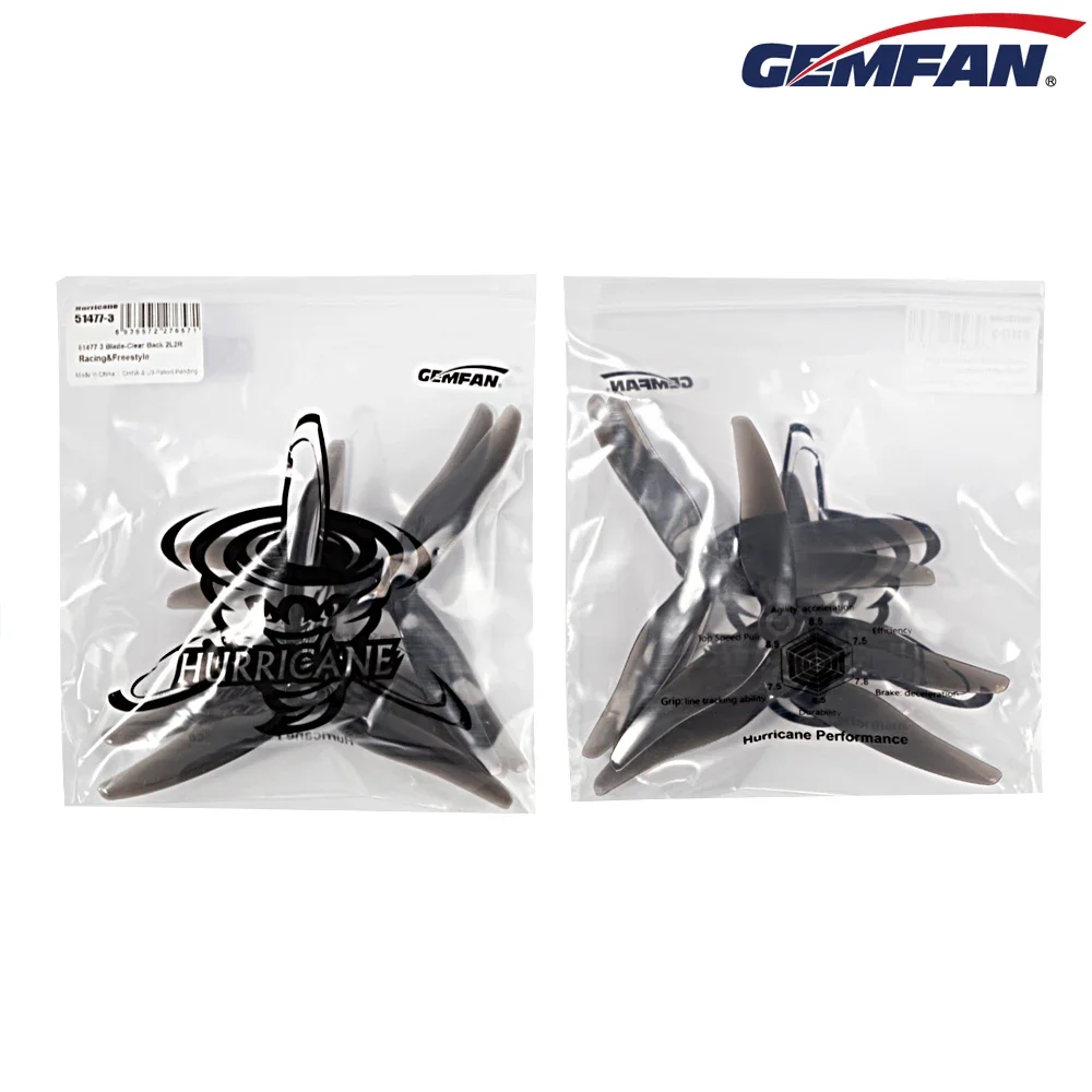 10 أزواج (10CW + 10CCW) Gemfan - مراجعة Drone Rc Parts وسعره