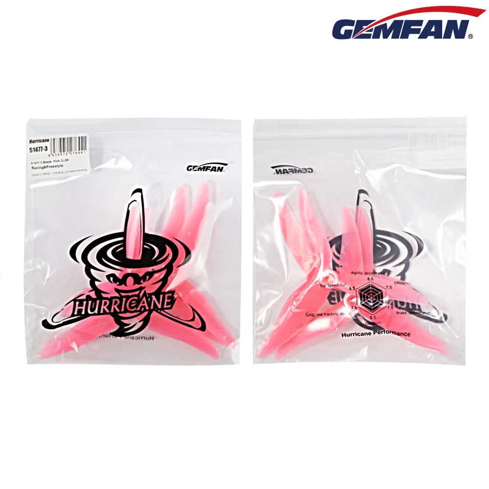 10 أزواج (10CW + 10CCW) Gemfan - مراجعة Drone Rc Parts وسعره