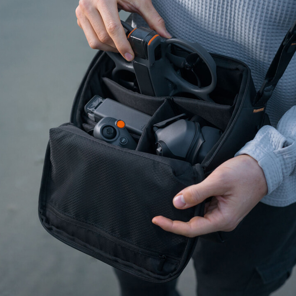 حقيبة تخزين محمولة لنظارات DJI - مراجعة Drone Carrying Bag وسعره