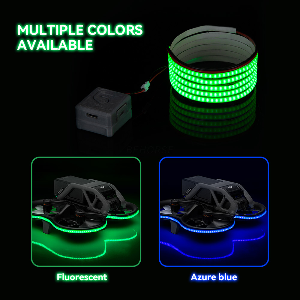 RC LED Light Strips for DJI Av - مراجعة Drone Rc Belt وسعره