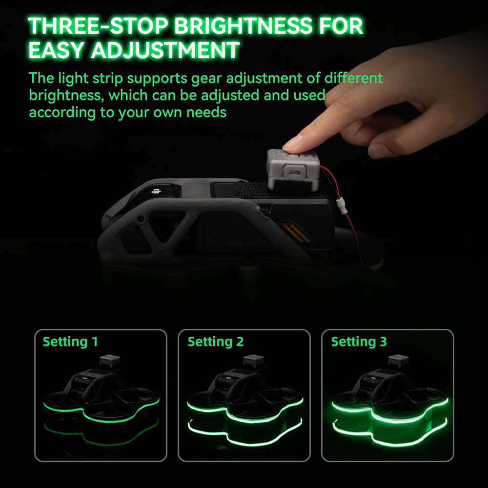 RC LED Light Strips for DJI Av - مراجعة Drone Rc Belt وسعره