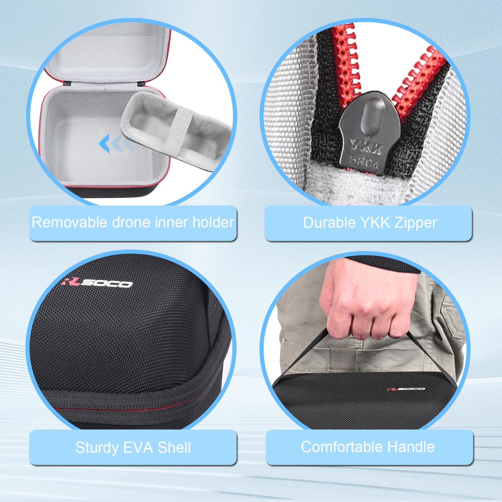 حقيبة محمولة لـ DJI Neo 2 Fly  - مراجعة Drone Carrying Bag وسعره