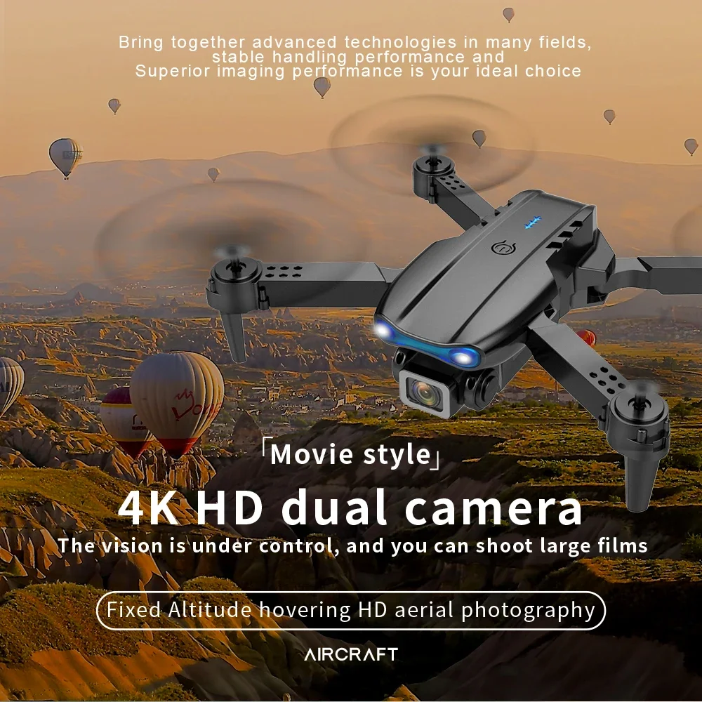 طائرة بدون طيار صغيرة قابلة لل - مراجعة Drone Rc E99 Pro وسعره