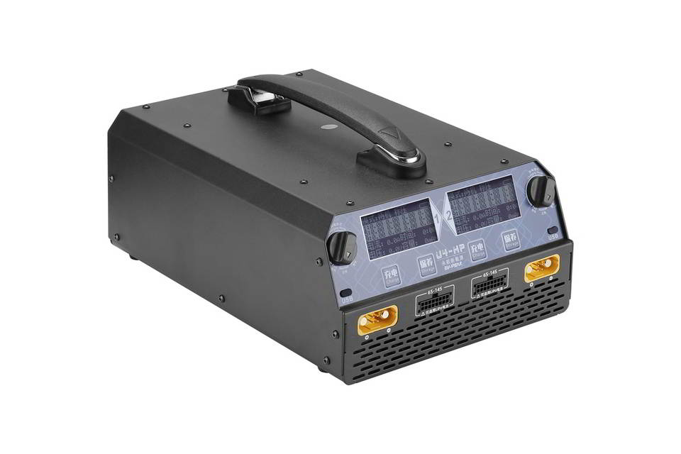 شاحن/مفرغ ذكي ثنائي القناة EV- - مراجعة Drone Lipo Battery وسعره