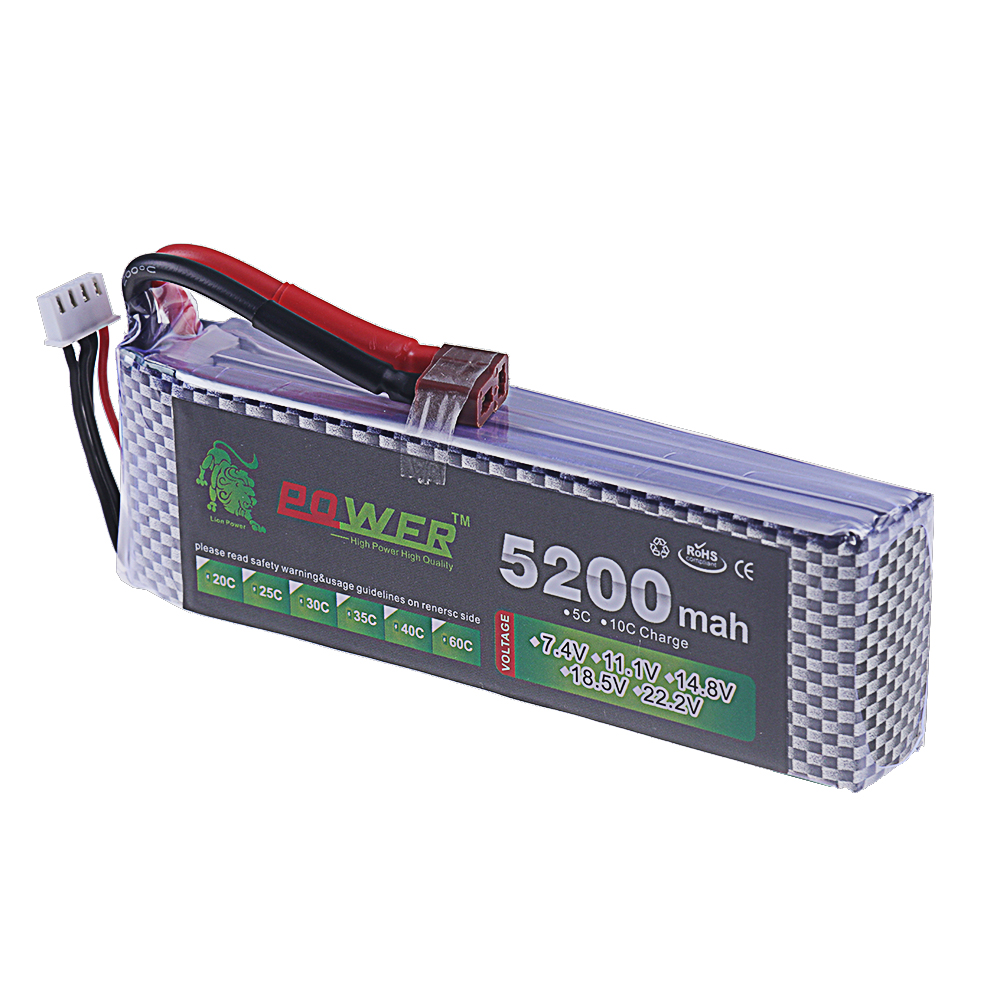 3S يبو بطارية 11.1 فولت 5200 م - مراجعة Drone Lipo Battery وسعره